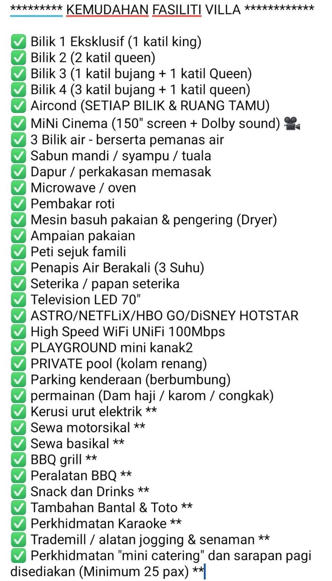 Basrie Villa "Mslim Only" - Mini Cinema , Private Pool , Wi-Fi , Netflix 麻坡 外观 照片